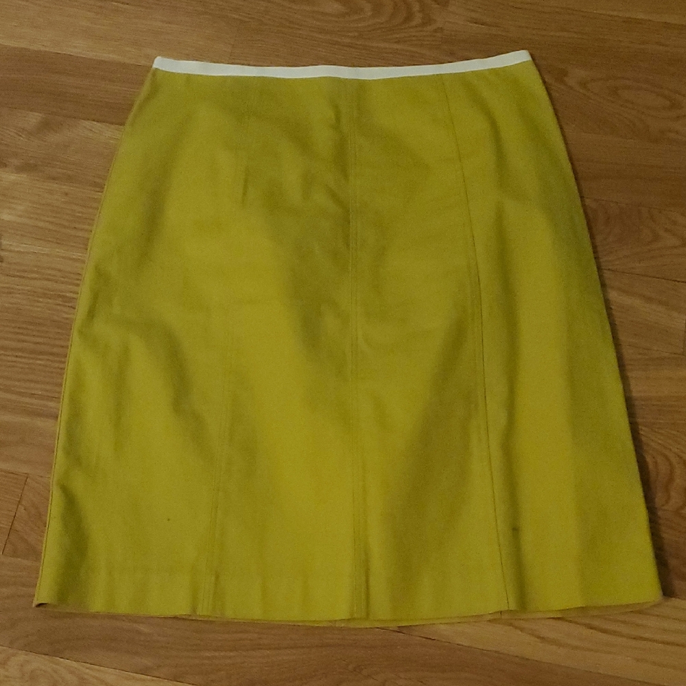 DownEast Pencil Skirt with White Trim
